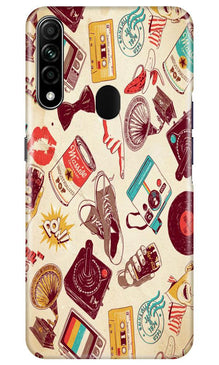 Vintage Mobile Back Case for Oppo A31 (Design - 35)