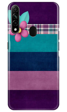 Purple Blue Mobile Back Case for Oppo A31 (Design - 37)