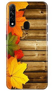 Wooden look3 Mobile Back Case for Oppo A31 (Design - 61)