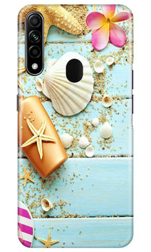 Sea Shells Mobile Back Case for Oppo A31 (Design - 63)