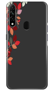 Grey Background Mobile Back Case for Oppo A31 (Design - 71)
