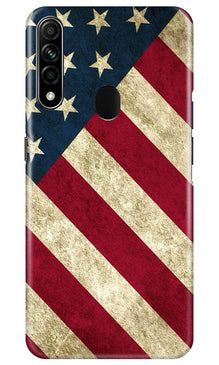 America Mobile Back Case for Oppo A31 (Design - 79)