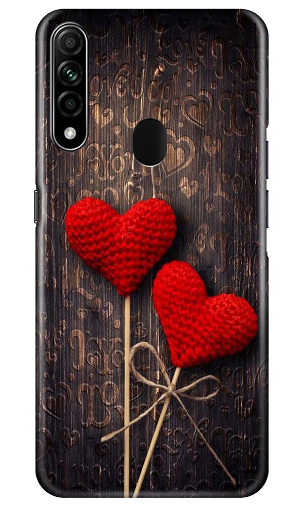 Red Hearts Case for Oppo A31