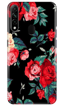Red Rose2 Mobile Back Case for Oppo A31 (Design - 81)