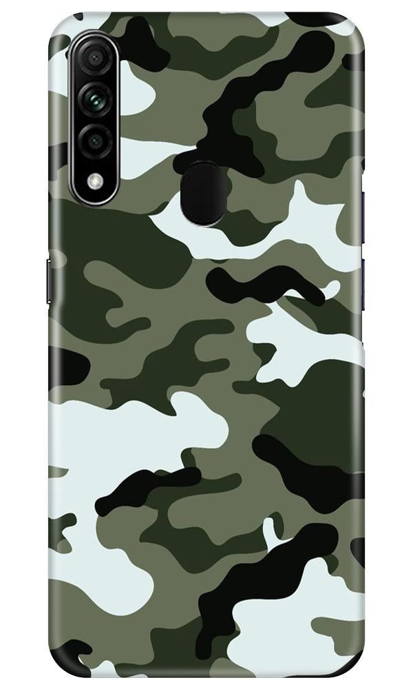 Army Camouflage Case for Oppo A31(Design - 108)