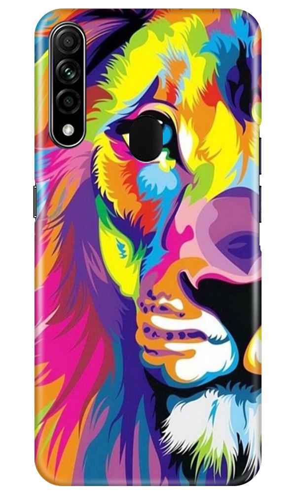Colorful Lion Case for Oppo A31(Design - 110)