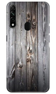 Wooden Look Mobile Back Case for Oppo A31  (Design - 114)