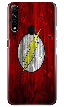 Flash Superhero Mobile Back Case for Oppo A31  (Design - 116)