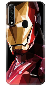 Iron Man Superhero Mobile Back Case for Oppo A31  (Design - 122)