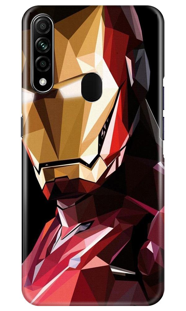 Iron Man Superhero Case for Oppo A31  (Design - 122)