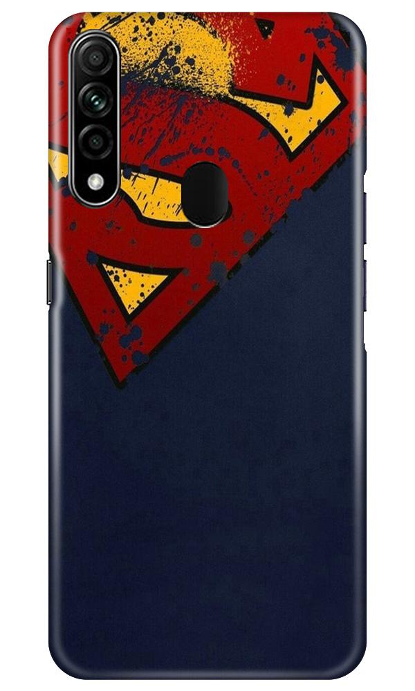Superman Superhero Case for Oppo A31  (Design - 125)
