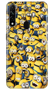 Minions Mobile Back Case for Oppo A31  (Design - 126)