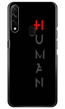 Human Mobile Back Case for Oppo A31  (Design - 141)
