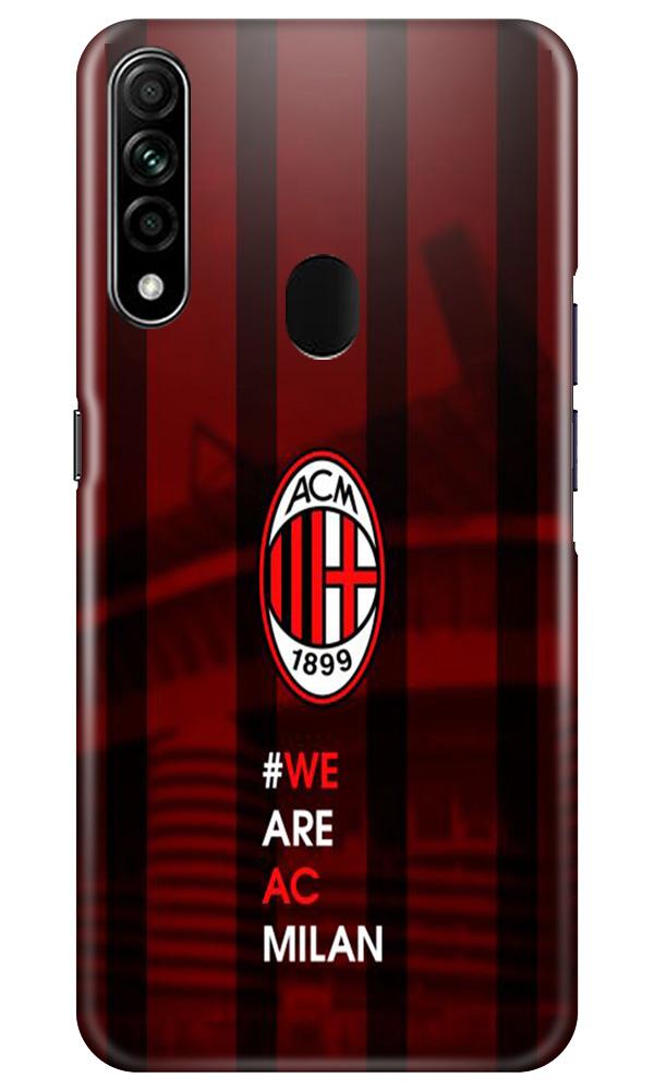 AC Milan Case for Oppo A31  (Design - 155)