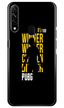 Pubg Winner Winner Mobile Back Case for Oppo A31  (Design - 177)