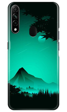 Moon Mountain Mobile Back Case for Oppo A31 (Design - 204)