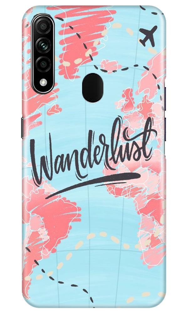 Wonderlust Travel Case for Oppo A31 (Design No. 223)