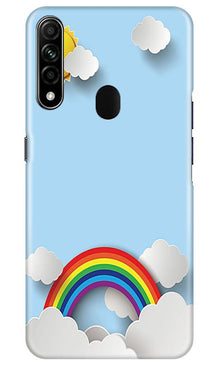 Rainbow Mobile Back Case for Oppo A31 (Design - 225)