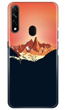 Mountains Mobile Back Case for Oppo A31 (Design - 227)