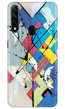 Modern Art Mobile Back Case for Oppo A31 (Design - 235)