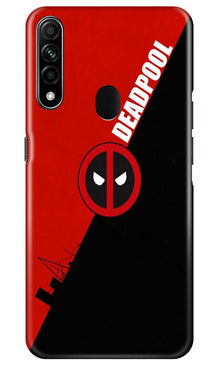 Deadpool Mobile Back Case for Oppo A31 (Design - 248)