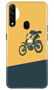 Bike Lovers Mobile Back Case for Oppo A31 (Design - 256)
