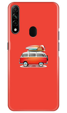 Travel Bus Mobile Back Case for Oppo A31 (Design - 258)