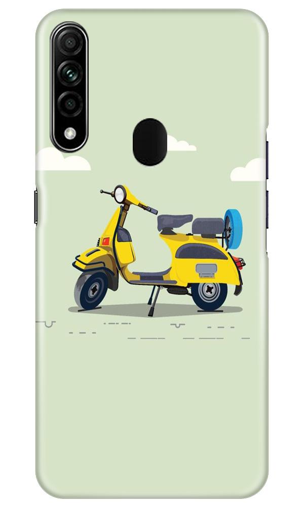 Vintage Scooter Case for Oppo A31 (Design No. 260)