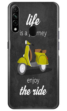 Life is a Journey Mobile Back Case for Oppo A31 (Design - 261)