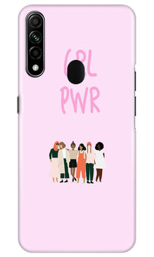 Girl Power Mobile Back Case for Oppo A31 (Design - 267)