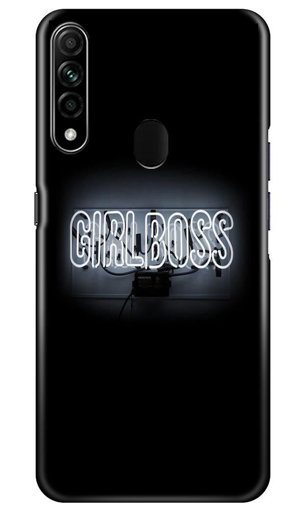 Girl Boss Black Case for Oppo A31 (Design No. 268)