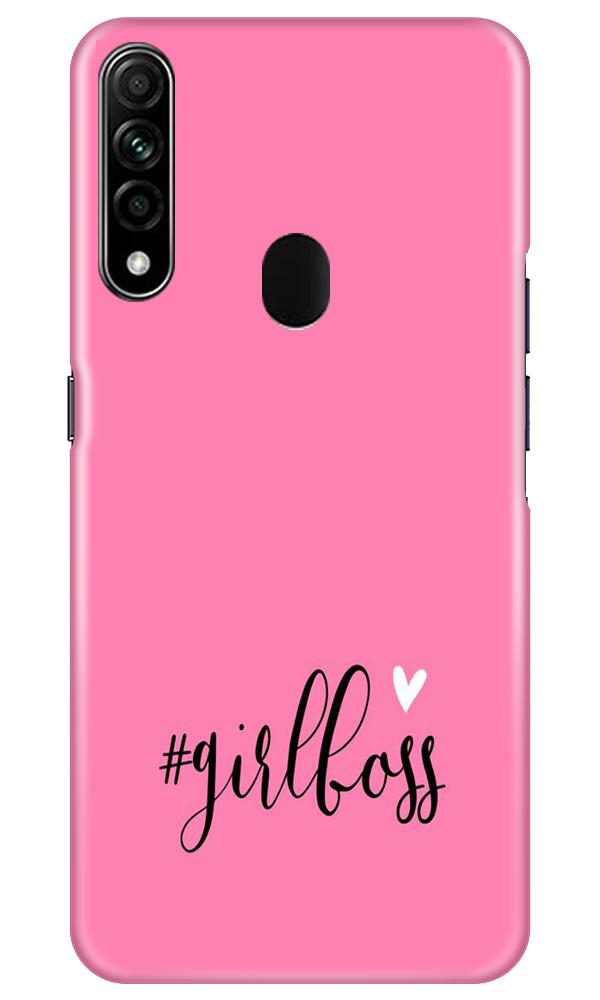 Girl Boss Pink Case for Oppo A31 (Design No. 269)
