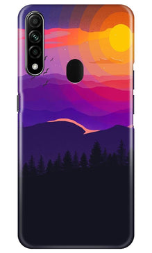 Sun Set Mobile Back Case for Oppo A31 (Design - 279)