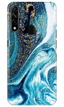 Marble Texture Mobile Back Case for Oppo A31 (Design - 308)
