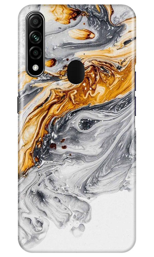 Marble Texture Mobile Back Case for Oppo A31 (Design - 310)