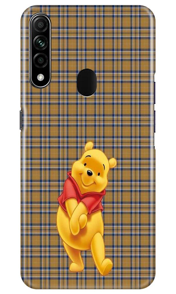 Pooh Mobile Back Case for Oppo A31 (Design - 321)