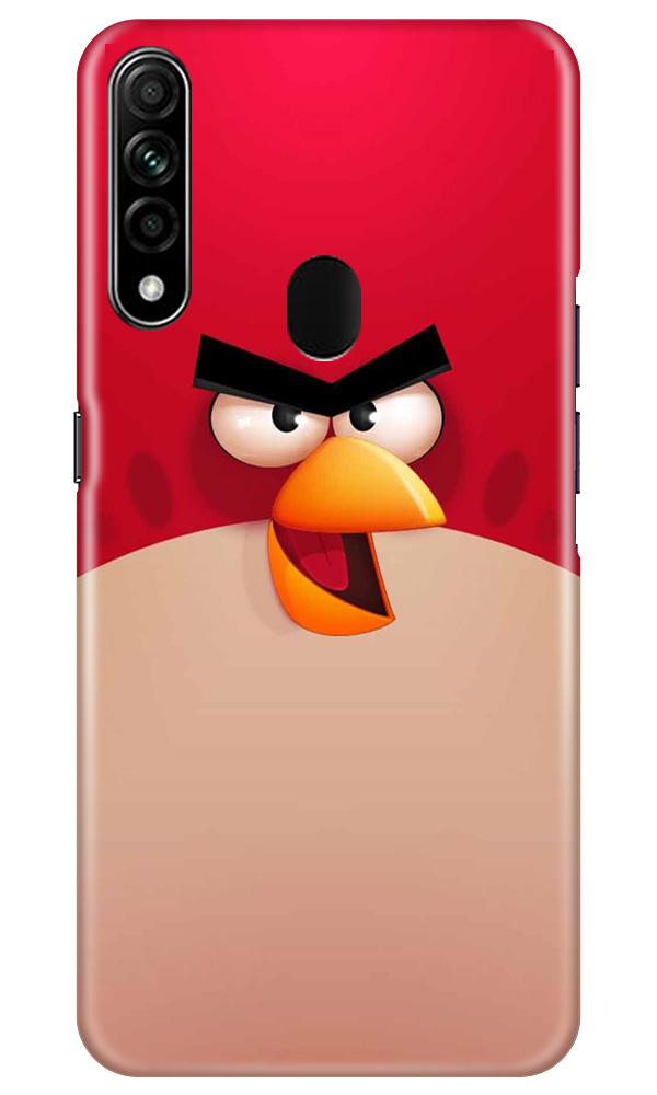 Angry Bird Red Mobile Back Case for Oppo A31 (Design - 325)