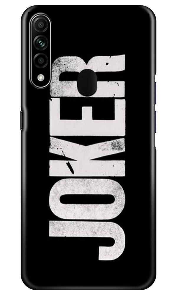 Joker Mobile Back Case for Oppo A31 (Design - 327)