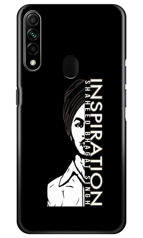 Bhagat Singh Mobile Back Case for Oppo A31 (Design - 329)