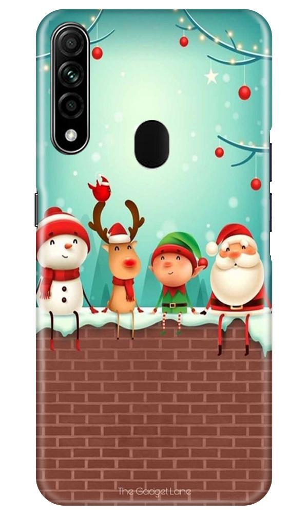 Santa Claus Mobile Back Case for Oppo A31 (Design - 334)