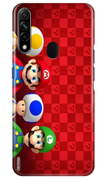 Mario Mobile Back Case for Oppo A31 (Design - 337)