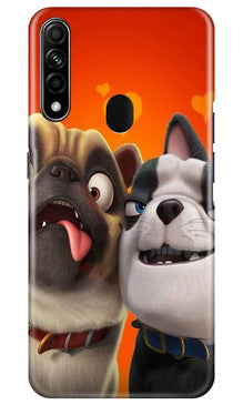 Dog Puppy Mobile Back Case for Oppo A31 (Design - 350)