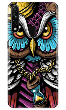 Owl Mobile Back Case for Oppo A31 (Design - 359)