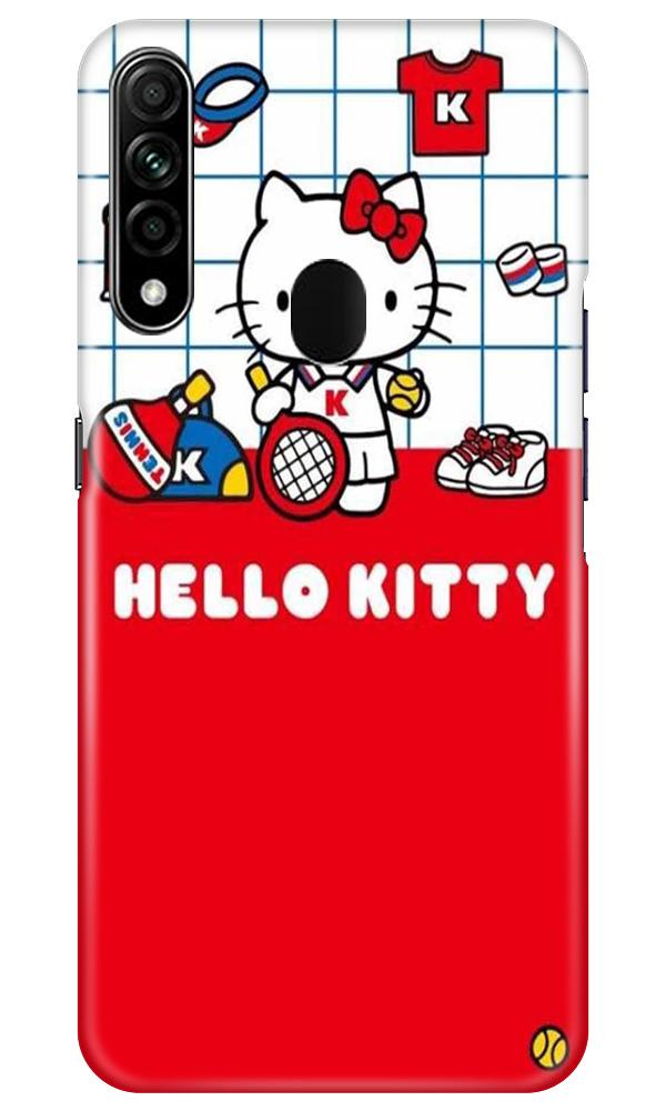 Hello Kitty Mobile Back Case for Oppo A31 (Design - 363)