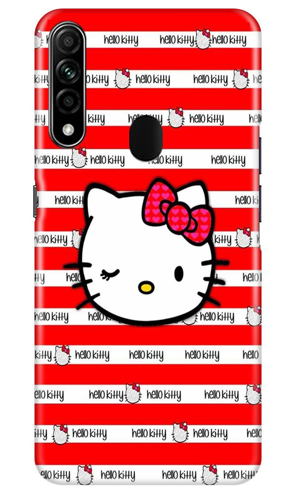 Hello Kitty Mobile Back Case for Oppo A31 (Design - 364)