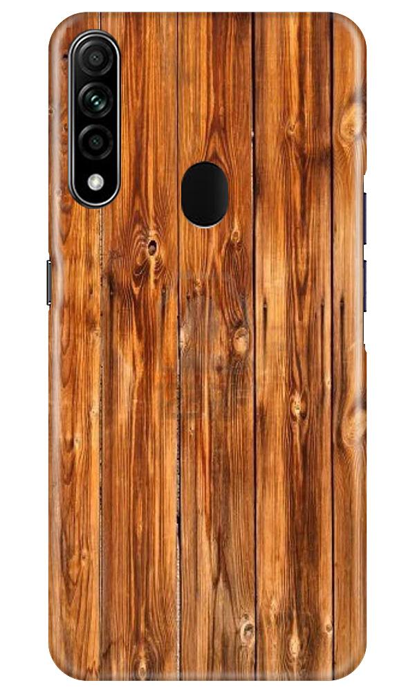 Wooden Texture Mobile Back Case for Oppo A31 (Design - 376)