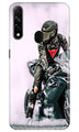 Biker Mobile Back Case for Oppo A31 (Design - 383)