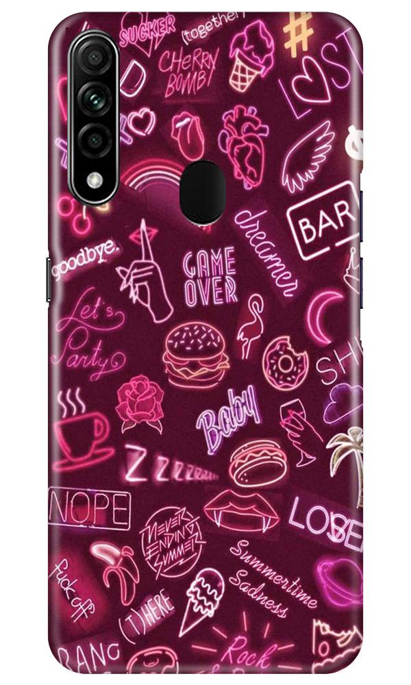 Party Theme Mobile Back Case for Oppo A31 (Design - 392)