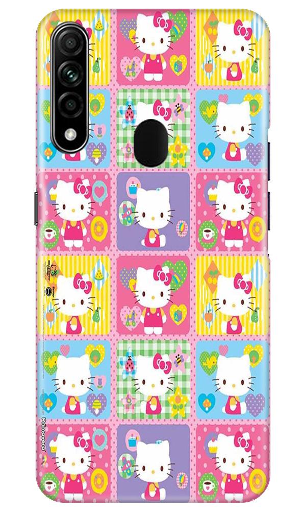 Kitty Mobile Back Case for Oppo A31 (Design - 400)