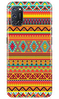 Zigzag line pattern Case for Oppo A52